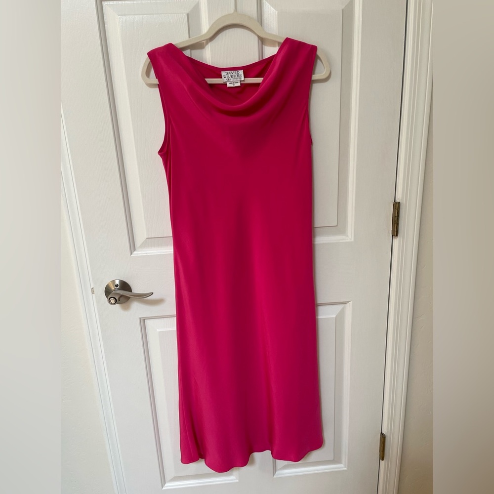 Silk Midi Dress
